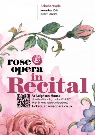 Promotional poster for Schubertiade