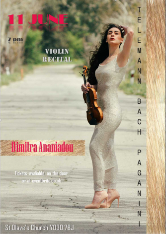 Bach Chaconne, Paganini Caprice