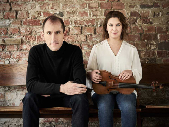 Chloë Hanslip and Danny Driver