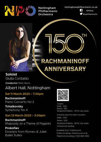 150th Rachmaninoff Anniversary