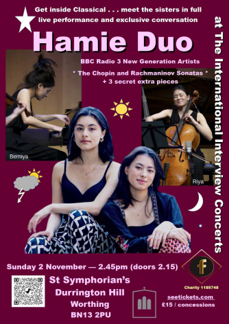 Hamie Duo at The International Interview Concerts