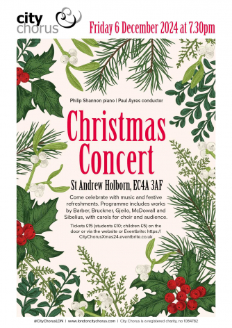 City Chorus Christmas Concert