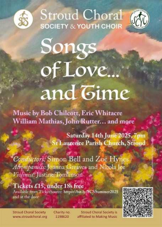 Stroud Choral Society and Youth Choir sing songs on the theme of love and time