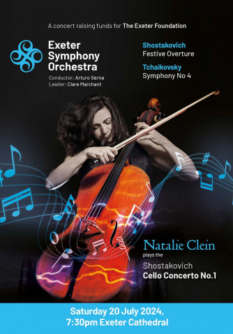 Natalie Clein with Exeter Symphony Orchestra