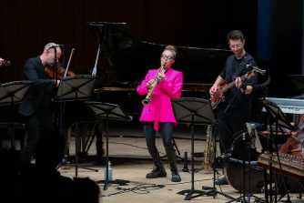 Jess Gillam Ensemble at Christmas