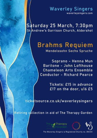 Waverley Singers Spring concert: Brahms Requiem