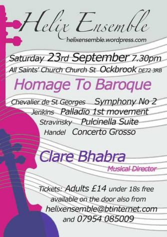 Homage to Baroque: Helix Ensemble