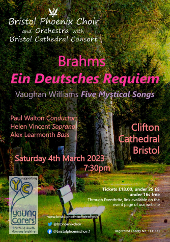 At last we are giving a performance of these 2 amazing works, a programme originally scheduled for March 2020