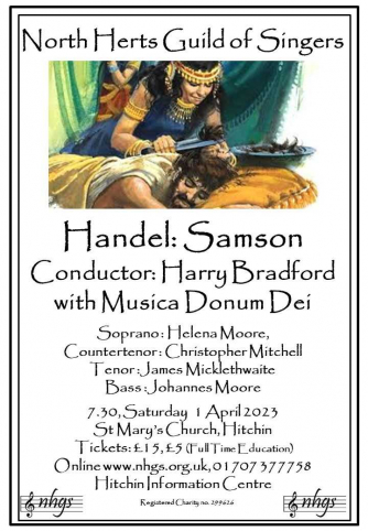North Herts Guild of Singers: Handel's Samson