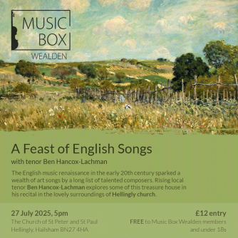 A feast of English Song