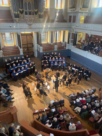 Oxford Pro Musica Singers in The Sheldonian Theatre
