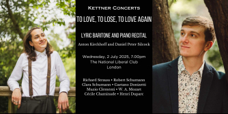 Anton Kirchhoff and Daniel Peter Silcock at The National Liberal Club