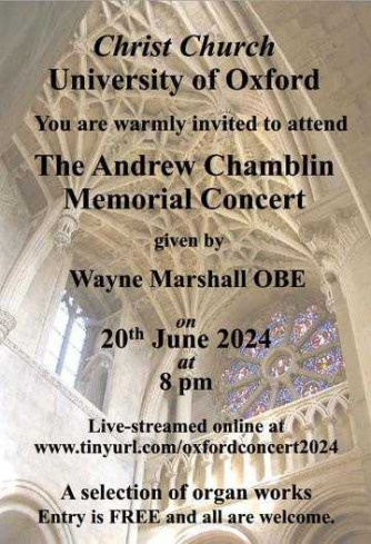 Andrew Chamblin Memorial Concert 2024