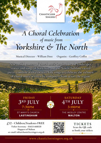 A Choral Celebration of Music from Yorkshire & the North