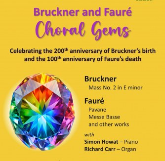 Choral Gems: Fauré and Bruckner