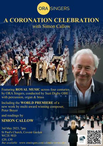 Coronation Celebration Poster