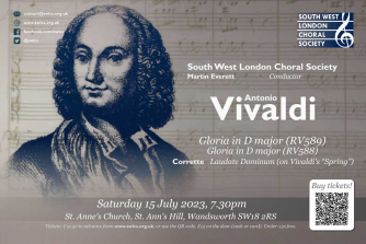 Antonio Vivaldi - SWLCS summer concert details
