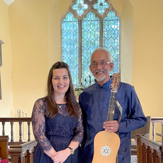 Gwen Martin and Din Ghani