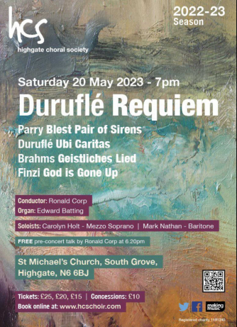 Durufle Requiem - Highgate Choral Society