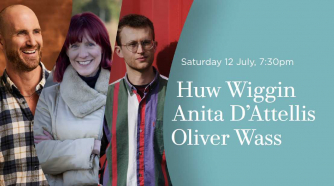 Huw Wiggin, Anita D'Attellis and Oliver Wass