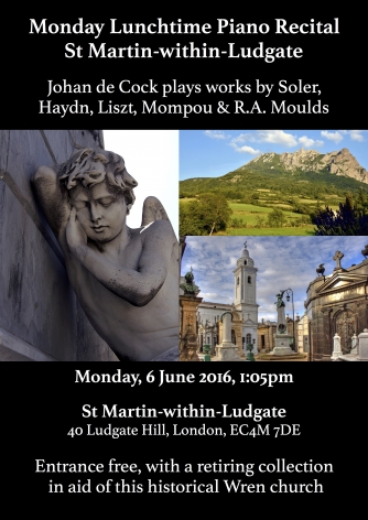 St Martin-within-Ludgate Flyer June 2016