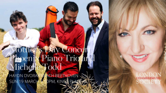 Mother's Day Concert: Phoenix Trio and Michelle Todd (soprano)
