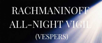 Chantage perform Rachmaninoff's All-Night Vigil