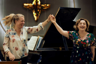 Ailish Tynan and Jocelyn Freeman