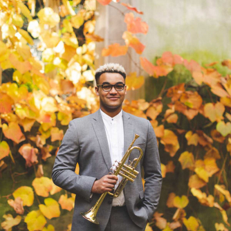 Trumpeter Aaron Akugbo
