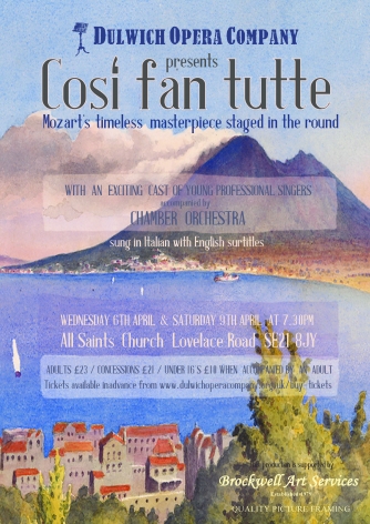 Così fan tutte in Dulwich