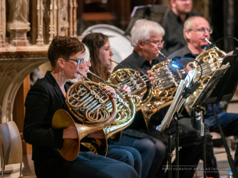 French horns of the New Tyneside Orchestra
