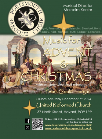 Portsmouth Baroque Choir Advent concert