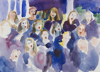 Choir painting