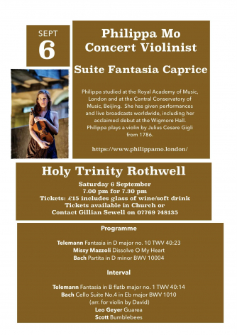 Philippa Mo Concert Violinist