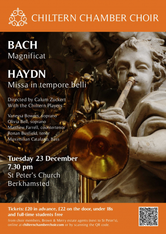 Chiltern Chamber Choir Christmas Concert