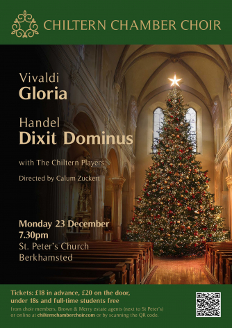 Chiltern Chamber Choir Christmas Concert