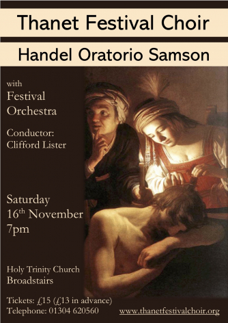 flyer/poster for concert