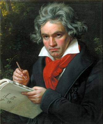 Portrait of Ludwig von Beethoven