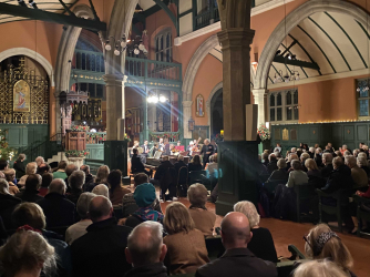 Strauss Orchestra of London directed by David Juritz 1 Jan 24 St Michael's Chiswick