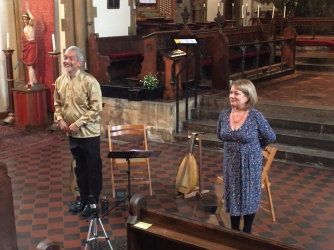 Din and Gillian in Exeter