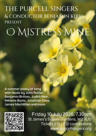 Summer concert: O Mistress Mine