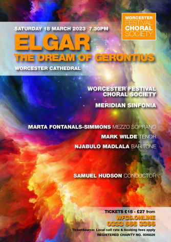 Worcester Festival Choral Society Elgar Dream of Gerontius concert