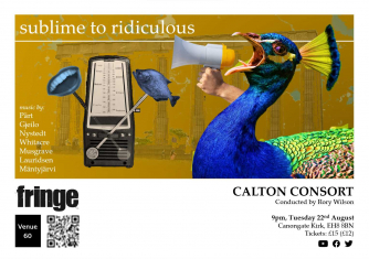 Calton Consort: Sublime to Ridiculous
