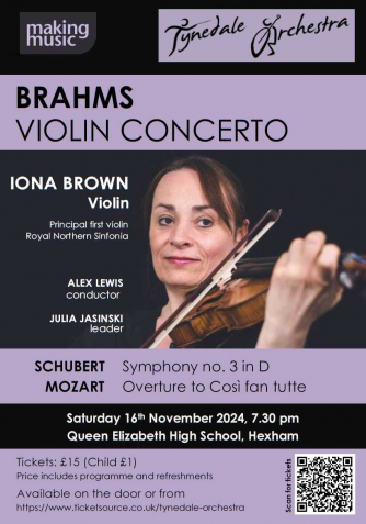 Tynedale Orchestra Autumn Concert