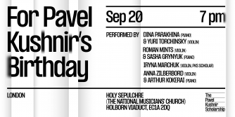 For Pavel Kushnir's Birthday