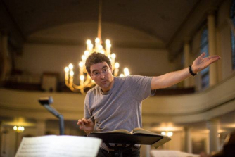 Composer and conductor, Benjamin Wolf