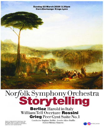 Milena Simovic joins us to perform Berlioz Harold in Italy as the showpiece to our afternoon of Storytelling