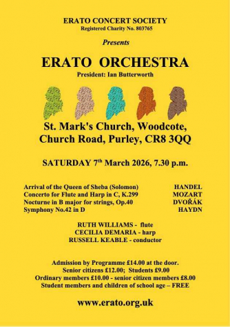 Erato Orchestra Concert - March 2026