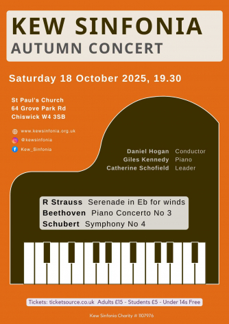 Kew Sinfonia Autumn Concert