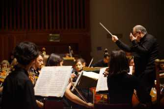 University of York Symphony Orchestra in performance